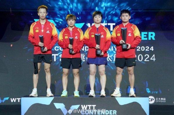 太原应战  赛正式比赛第3日国乒12胜7负 林诗栋蒯曼夺魁