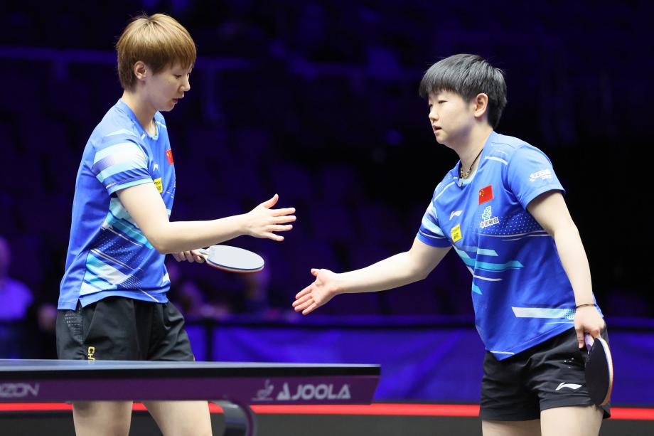 [图]WTT美国四项冠军-孙颖莎/王曼昱3-0横扫晋级下一轮  2025美国大满贯直播平台