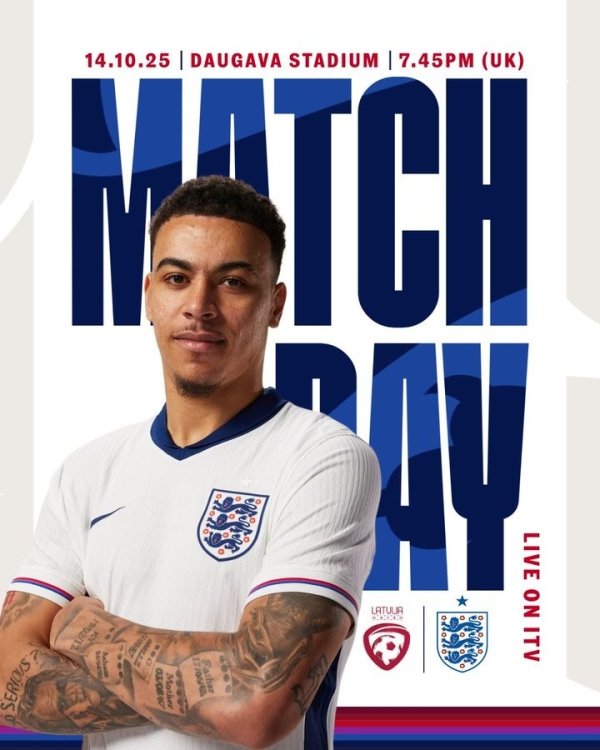 英格兰官推晒海报预热世预赛:用获胜 结束十月国际赛事 日 英格兰官推晒海报预热世预赛:用获胜 结束十月国际赛事 日